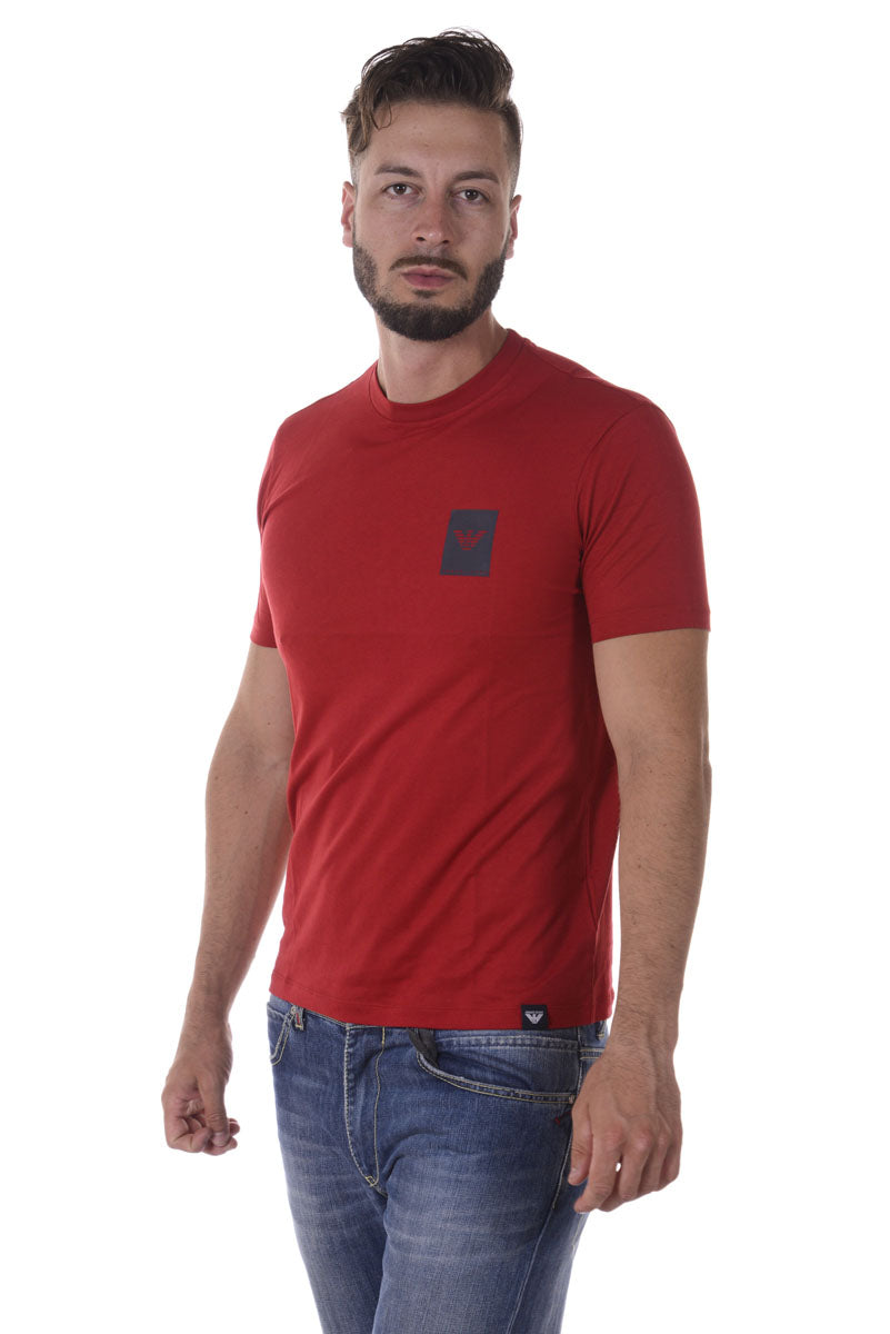 Maglietta Armani Jeans Iconico Rossa