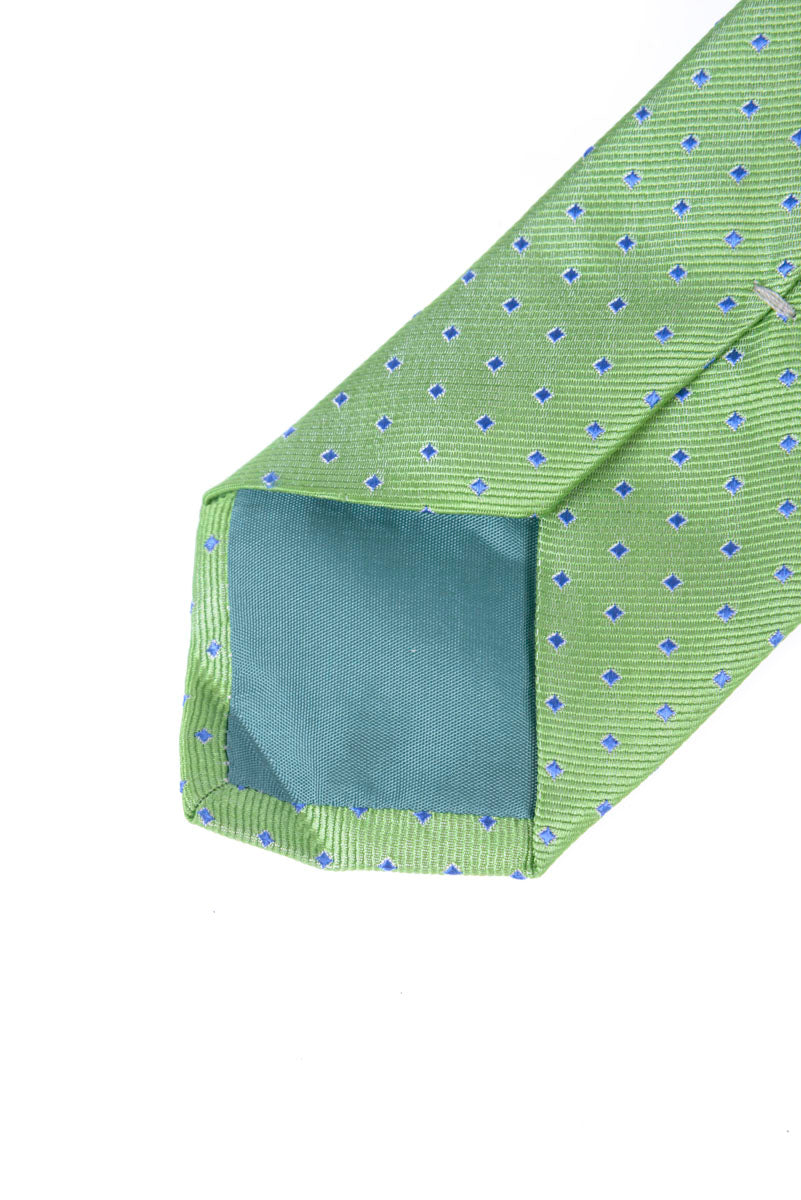 Cravatta Seta Verde Daniele Alessandrini U
