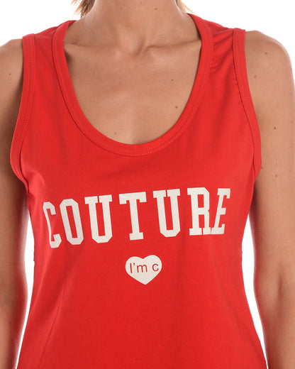 Canotta Rosso XS - I'M C Couture