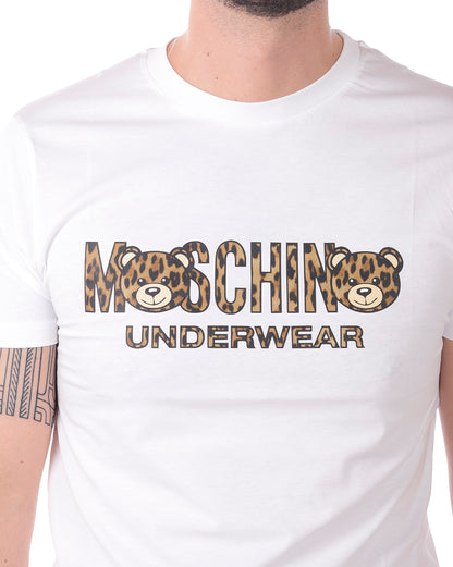 T-shirt Moschino Underwear Stampato Nero GGXXL