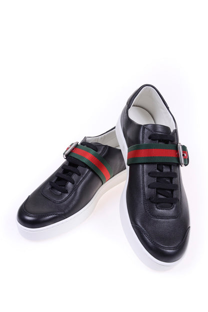 Sneakers Gucci in Pelle e Materie Tessili