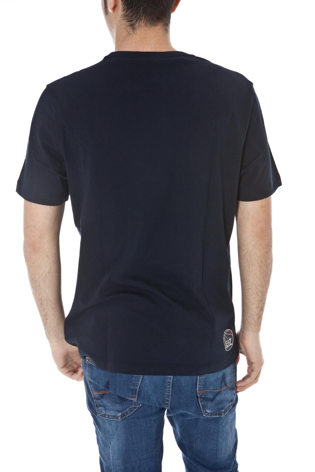 Maglia T-Shirt Emporio Armani Blu Elegante - mem39