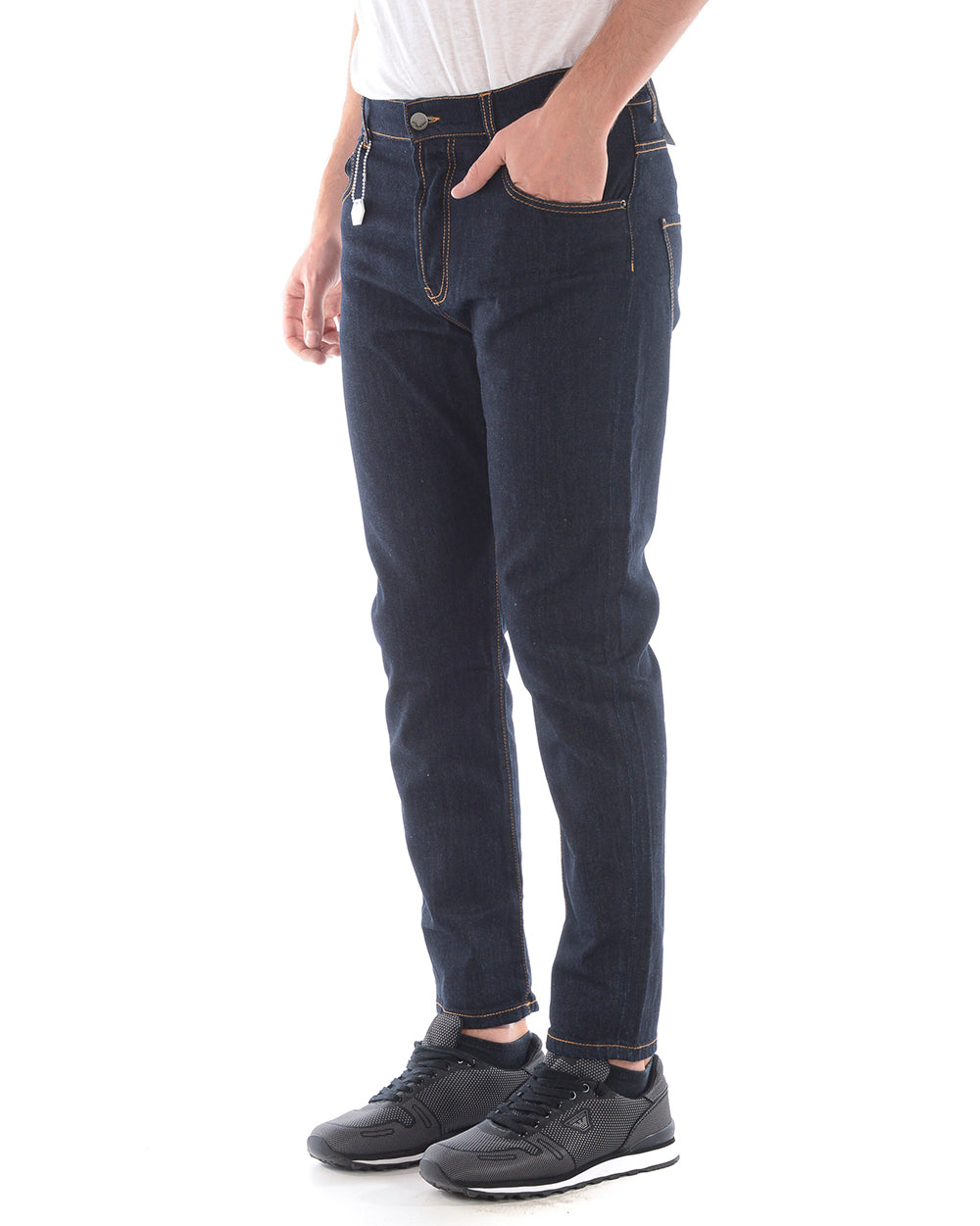 Jeans Denim Cotone ed Elastan - Daniele Alessandrini - mem39