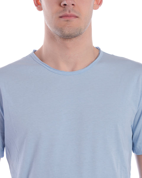 T-Shirt XL Celeste Daniele Alessandrini