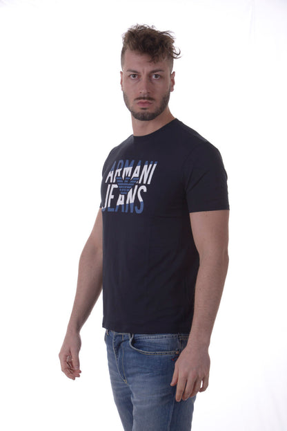 Maglietta Armani Jeans AJ Blu - mem39