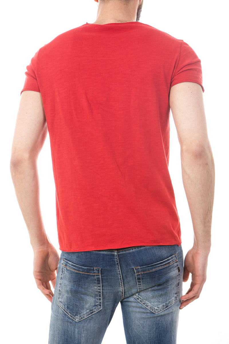 T-shirt Rosso Vibrante - I'M C COUTURE