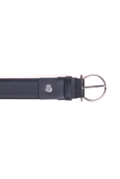 Cintura Salvatore Ferragamo in Pelle Nera - 110 cm