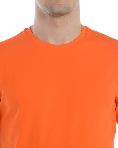 T-shirt Daniele Alessandrini Arancione XL - mem39