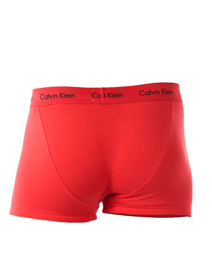 Pacco 3 Boxer Calvin Klein XL Rosso/Grigio