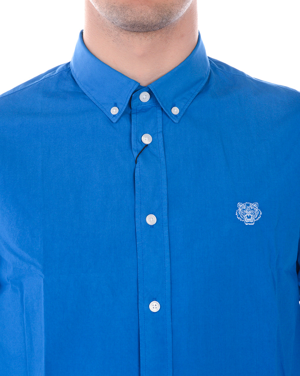 Camicia Kenzo Blu Scuro Cotone - Taglia L - mem39