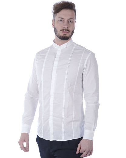 Camicia Bianca Daniele Alessandrini - Cotone