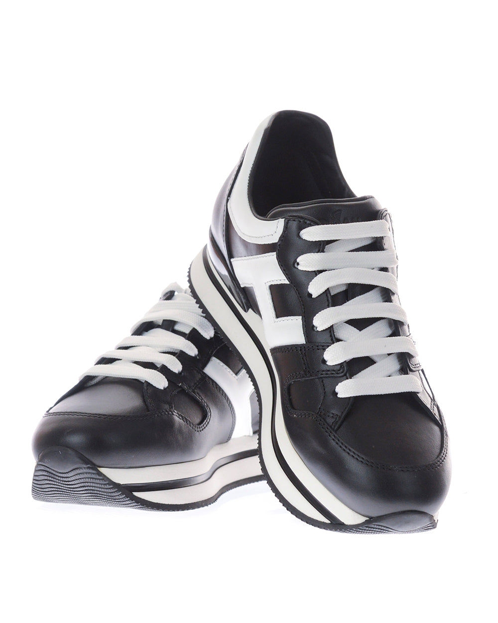 Sneakers Hogan 34,5 Nero Rosa - Stile Sofisticato - mem39