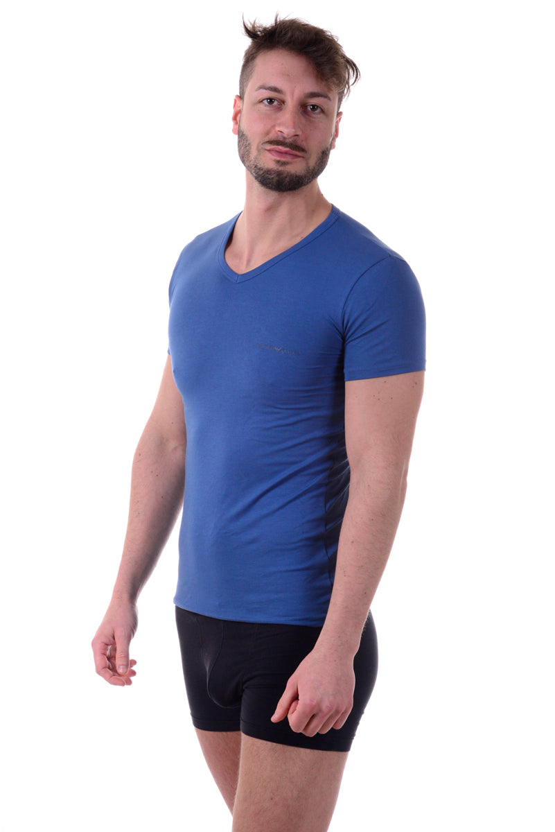 Duo T-shirt Blu Intenso Emporio Armani - mem39