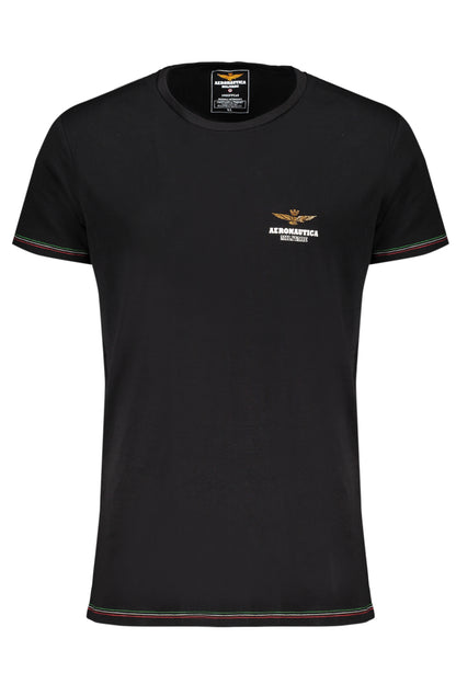 AERONAUTICA MILITARE T-SHIRT ESTERNABILE UOMO NERO""