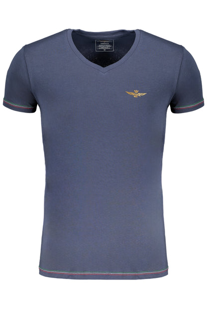 Aeronautica Militare T-Shirt Maniche Corte Uomo Blu""