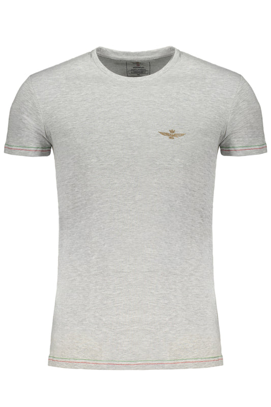 Aeronautica Militare T-Shirt Maniche Corte Uomo Grigio""