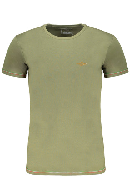 Aeronautica Militare T-Shirt Maniche Corte Uomo Verde""