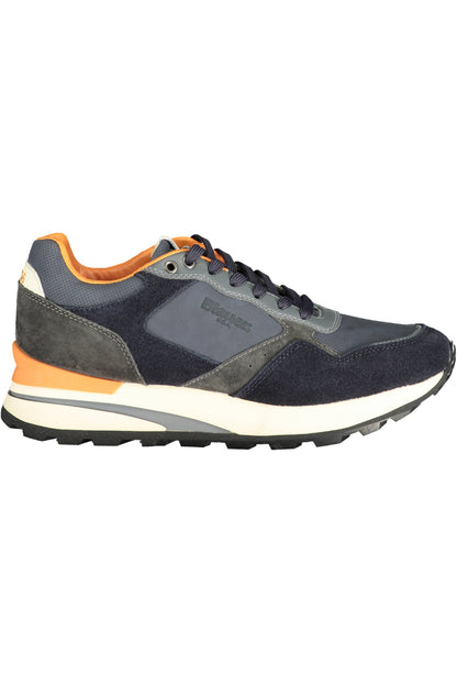 Blauer Sneakers