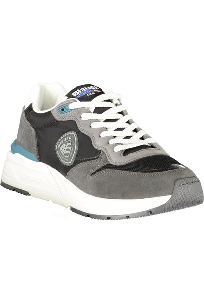 Blauer Sneakers