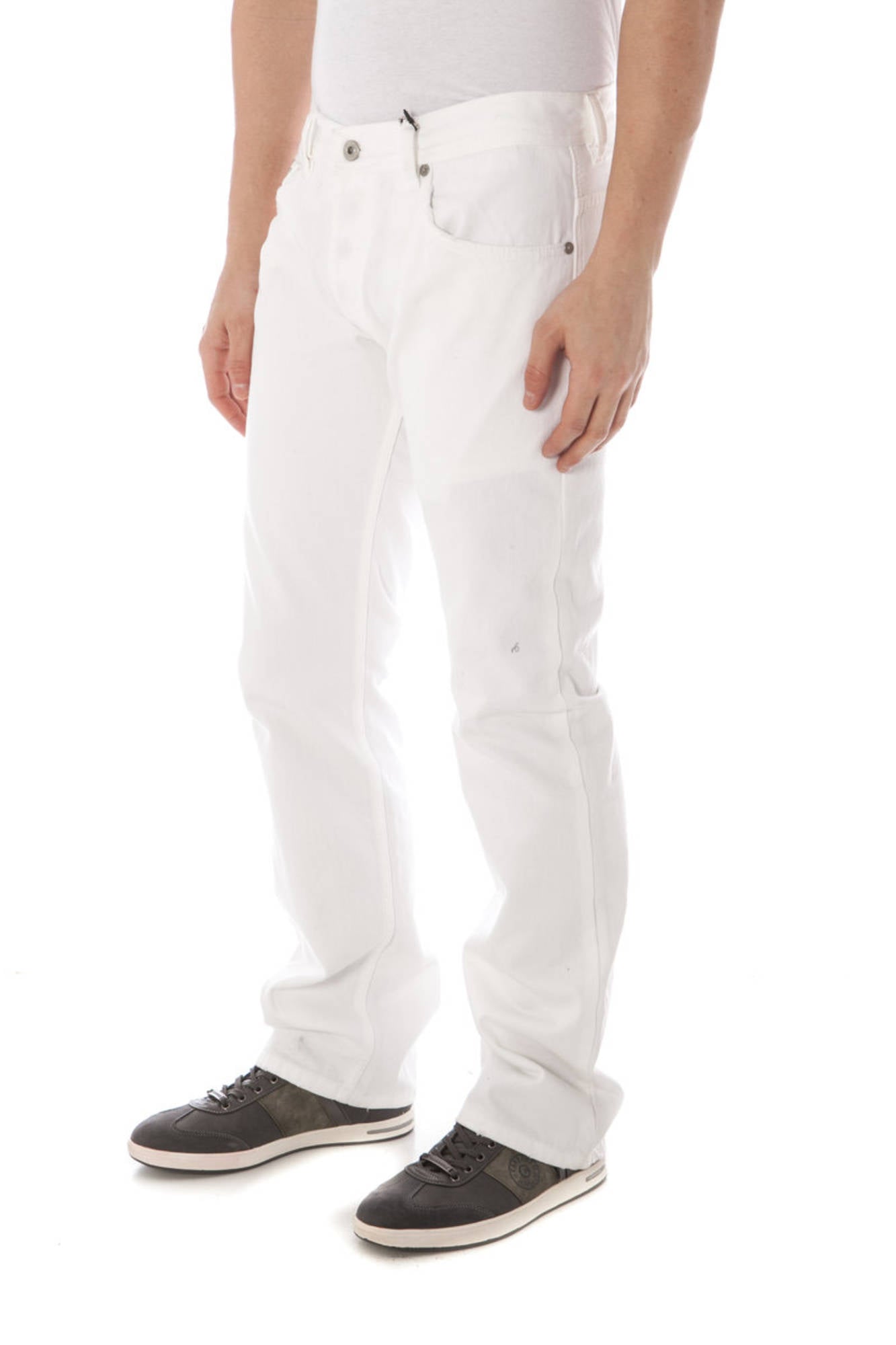 BLEND PANTALONE UOMO BIANCO