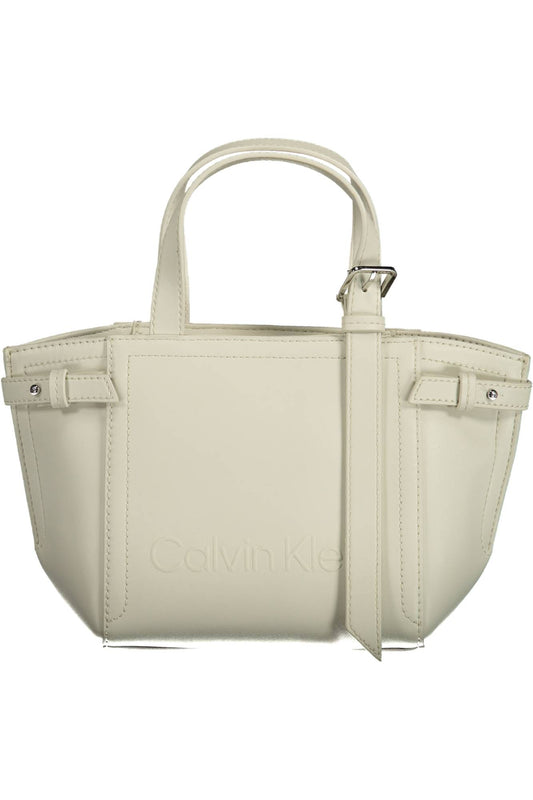 CALVIN KLEIN BORSA DONNA BIANCO""