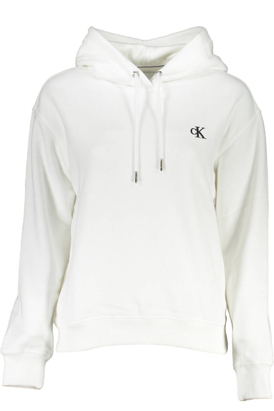 Calvin Klein Felpa Senza Zip Donna Bianco""