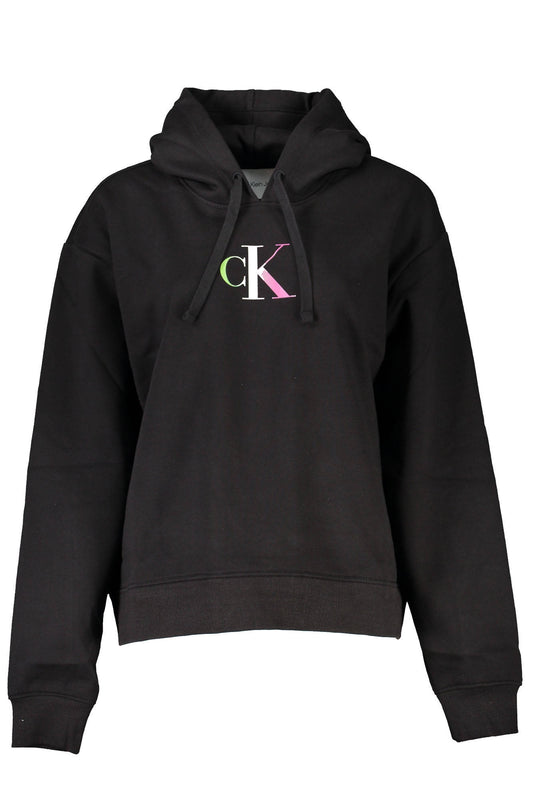 Calvin Klein Felpa Senza Zip Donna Nero""