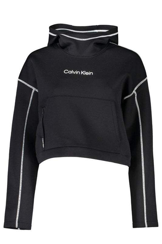 Calvin Klein Felpa Senza Zip Donna Nero""