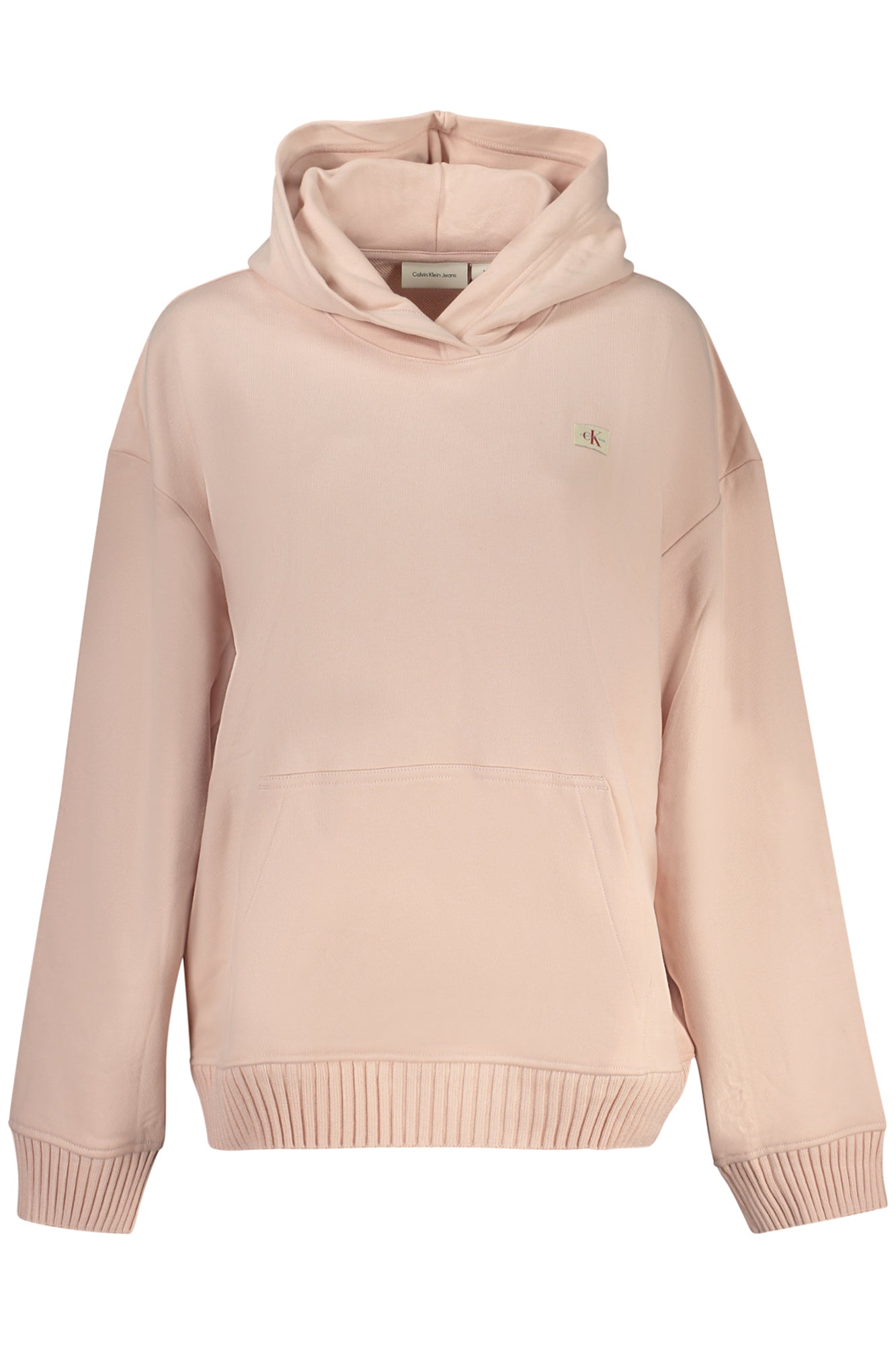 CALVIN KLEIN FELPA SENZA ZIP DONNA ROSA""