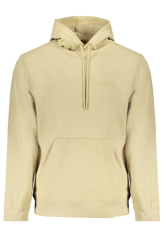 CALVIN KLEIN FELPA SENZA ZIP UOMO BEIGE