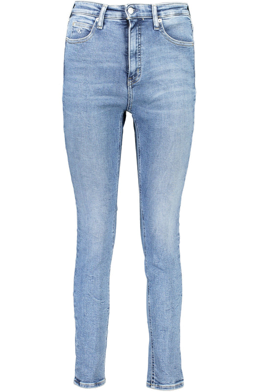 CALVIN KLEIN JEANS DENIM DONNA AZZURRO""