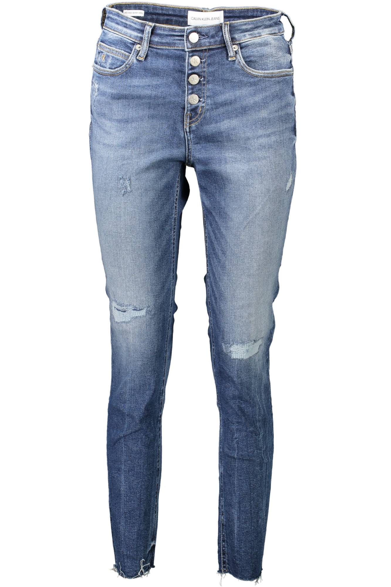 CALVIN KLEIN JEANS DENIM DONNA BLU""