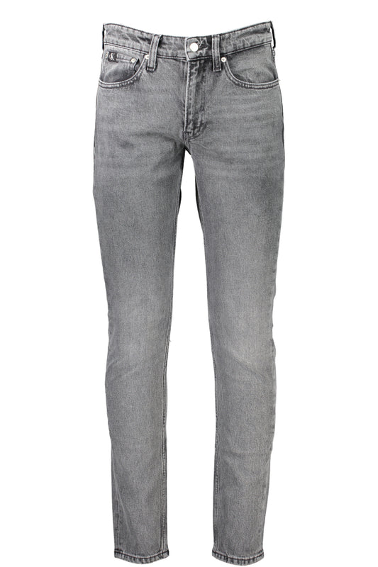 CALVIN KLEIN JEANS DENIM UOMO GRIGIO""