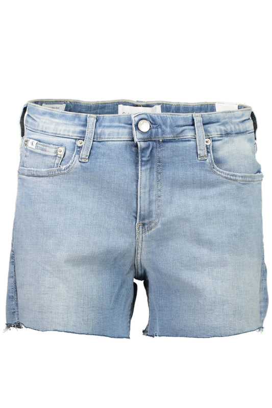 CALVIN KLEIN JEANS SHORT DONNA AZZURRO""