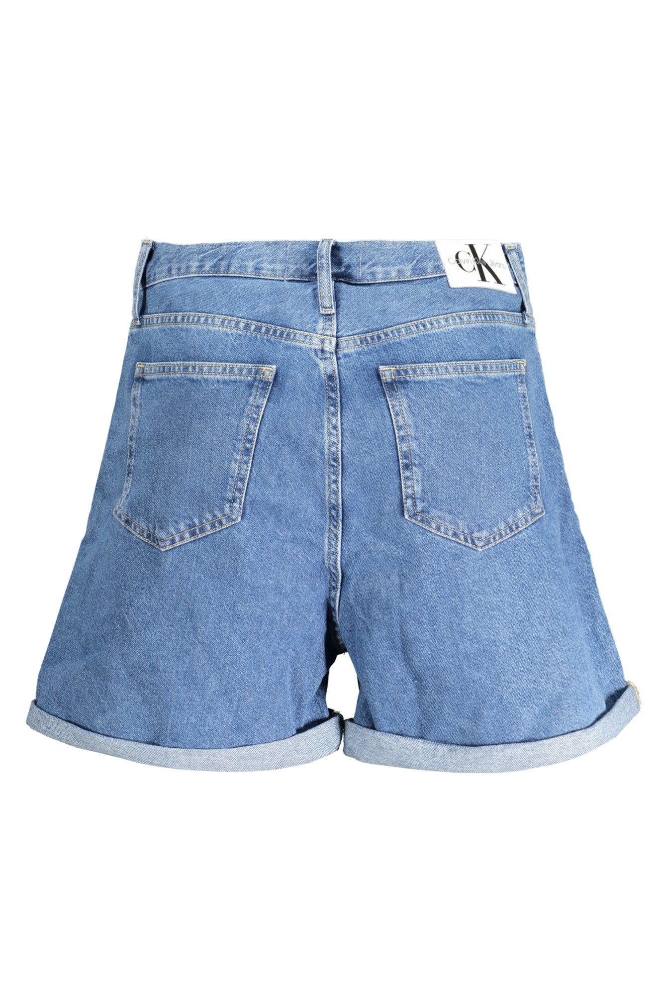 CALVIN KLEIN JEANS SHORT DONNA AZZURRO""