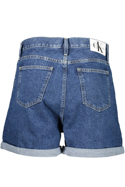 CALVIN KLEIN JEANS SHORT DONNA BLU