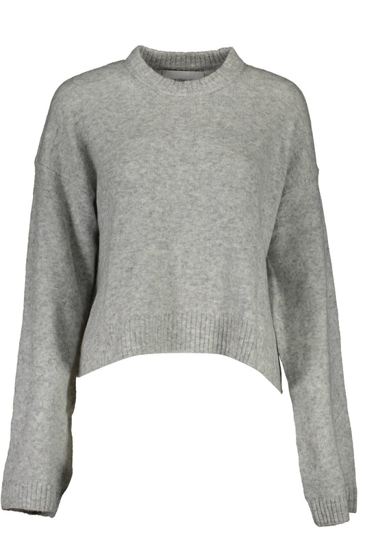 CALVIN KLEIN MAGLIONE DONNA GRIGIO""