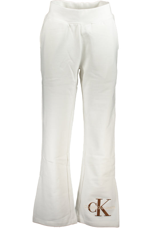 CALVIN KLEIN PANTALONE DONNA BIANCO""