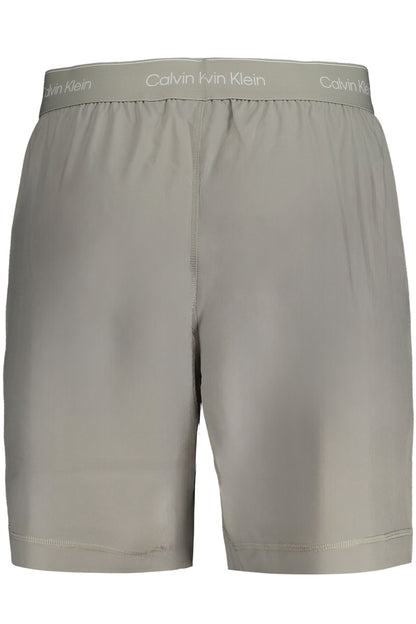 CALVIN KLEIN PANTALONE SHORT UOMO GRIGIO