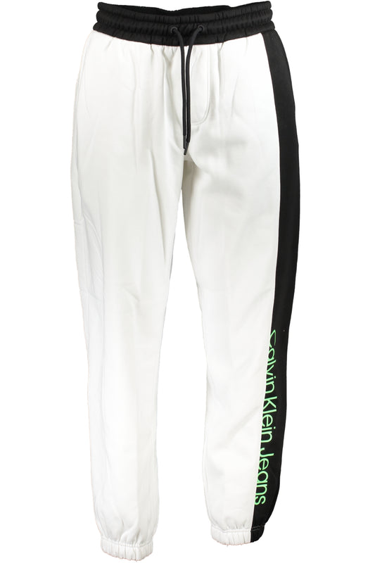 CALVIN KLEIN PANTALONE UOMO BIANCO