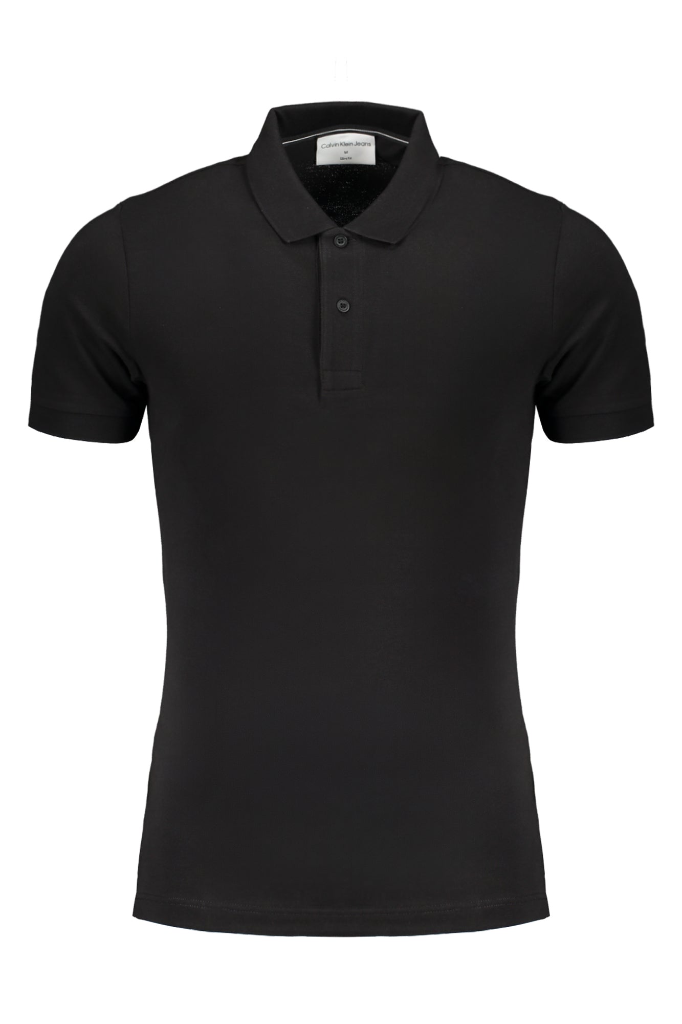 Calvin Klein Polo Maniche Corte Uomo Nero""