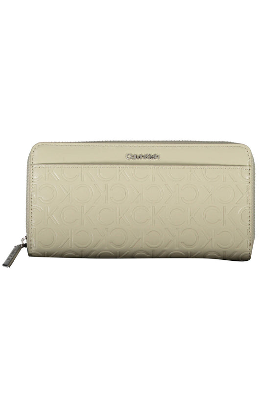 CALVIN KLEIN PORTAFOGLIO DONNA BEIGE