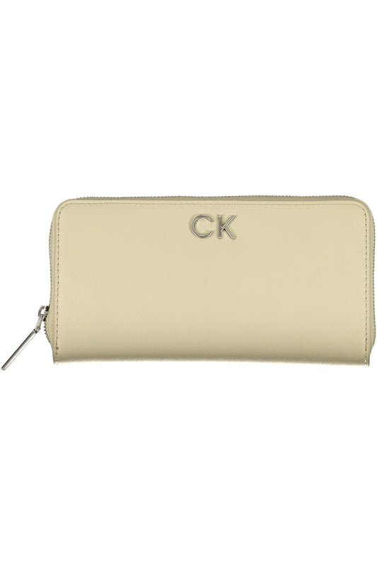 CALVIN KLEIN PORTAFOGLIO DONNA BEIGE""