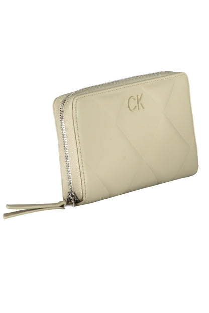 CALVIN KLEIN PORTAFOGLIO DONNA BEIGE""