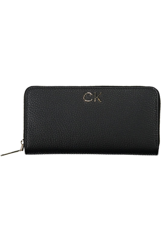 CALVIN KLEIN PORTAFOGLIO DONNA NERO""