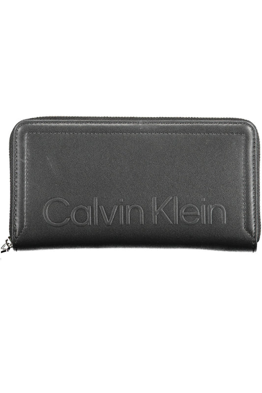 CALVIN KLEIN PORTAFOGLIO DONNA NERO