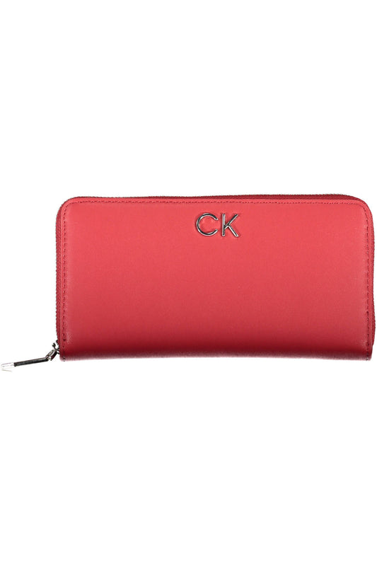 CALVIN KLEIN PORTAFOGLIO DONNA ROSSO