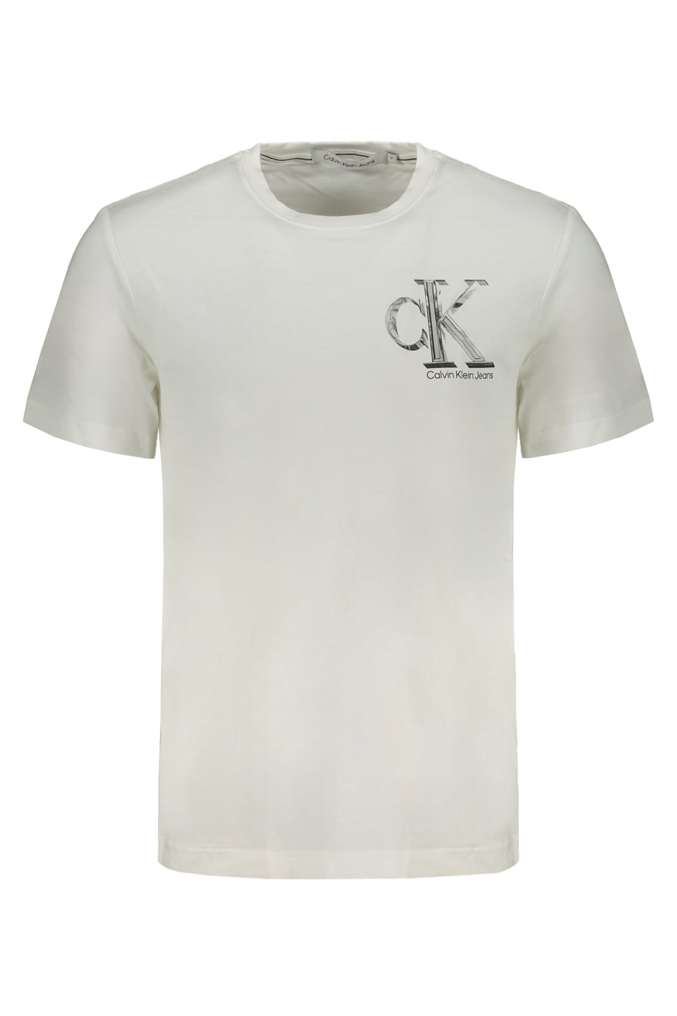 Calvin Klein T-Shirt Maniche Corte Uomo Bianco