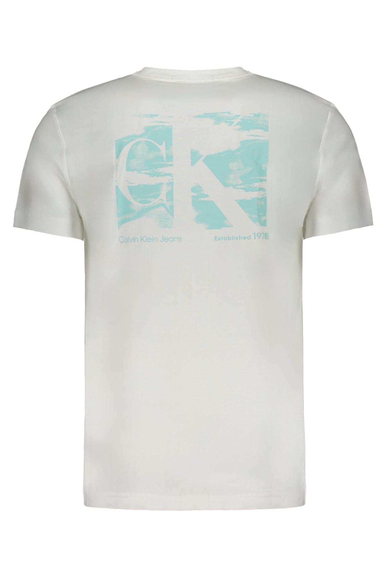 Calvin Klein T-Shirt Maniche Corte Uomo Bianco