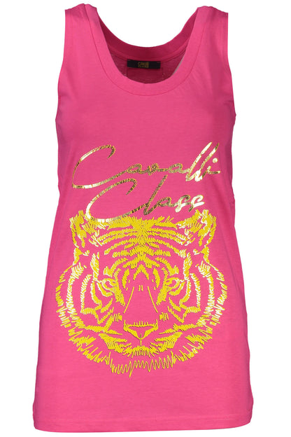 CAVALLI CLASS CANOTTA DONNA ROSA